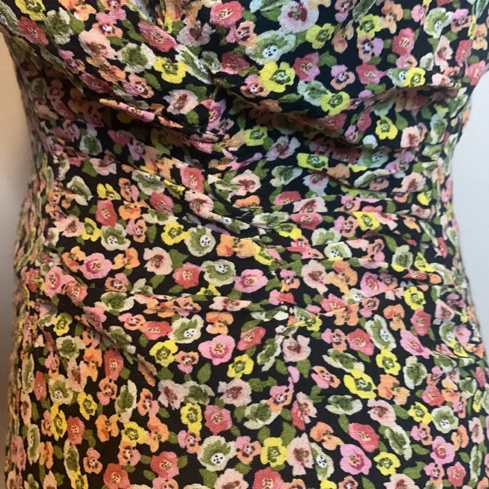 Zara Liberty Floral Printed Mini Dress | Boho Y2K 90s Retro - Picture 10 of 15